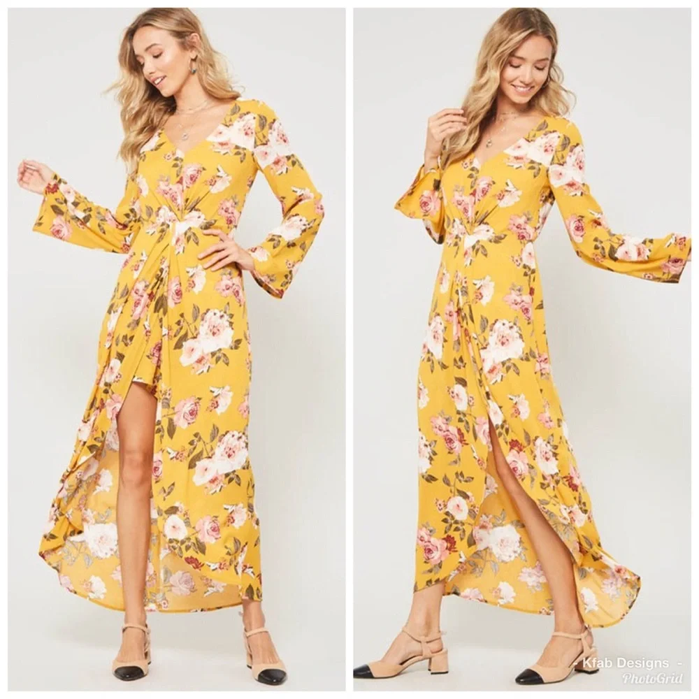 LAST! Stunning Full Length Floral Romper! - Picture 4 of 5